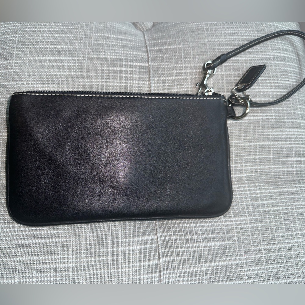 Coach Black Wristlet - Picture 2 of 3